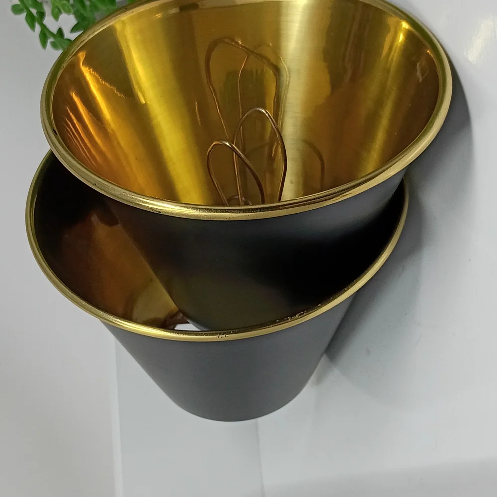 Black and Gold Lampshade